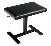 Classic Cantabile Banc de Piano Easy hydraulique Noir | Banc de piano stable, Hauteur d'assise réglable par vérin à huile, Hauteur réglable en continu de 43 à 59 cm, 8 kg