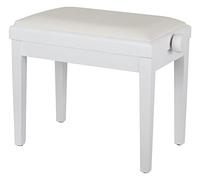Classic Cantabile Banquette pour piano modèle A Blanc Mat
