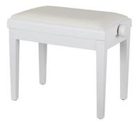 Classic Cantabile Banquette pour piano modèle A Blanc Mat