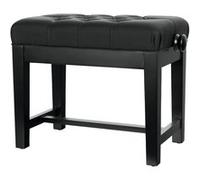 Classic Cantabile Banquette pour piano modèle X noir dépoli