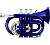 Classic Cantabile Brass TT-400 Trompette de Poche Sib bleue, Perce: 11