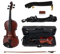 Classic Cantabile Brioso Violon 3/4 Set (violon 3/4, table en épicéa massif, fond et éclisses en érable flammé, incl. étui léger, archet et mentonnière)