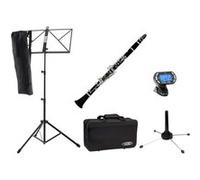 Classic Cantabile CLK-10 Sib clarinette set avec pupitre, accordeur et support de pose G