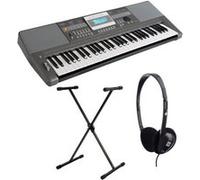 Clavier Piano Numérique Synthétiseur 61 Touches 508 Sons USB Support Casque Set