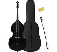 Classic Cantabile DBP-120BK 3/4 Contrebasse, Table en épicéa stratifié