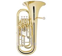 Classic Cantabile EU-1131L Euphonium compensé - en laiton, verni - accord : Sib - diamètre du pavillon : 300 mm - perce : 14 mm - 4 pistons - avec étui et embouchure