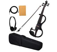 Classic Cantabile EV-90BK E-Violon (E-Violin avec micro, épicéa/érable/ébène) noir