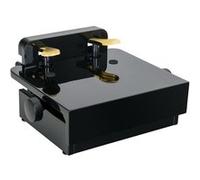 Classic Cantabile Extension De Pédale - Rehausseur De Pédale De Piano Pour Enfants Et Petites Personnes - Hauteur Réglable - Compatible Avec Instruments À Deux Ou Trois Pédales - Noir Brillant