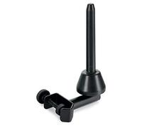 Classic Cantabile FH-170 Support Flûte - pour flûtes traversières - à clipser sur pupitres et pieds de micro jusqu'à 30 mm de diamètre de tube - Ø support flûte : 16,6 mm - noir