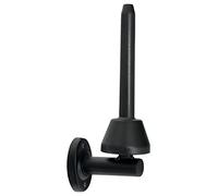 Classic Cantabile FWH-170 Support Flûte - Pour Montage Mural - Pour Flûtes Traversières - Fixation Murale - Diamètre Support Flûte : 16,5 mm - Longueur Cône : 12 cm - Noir