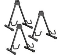 Classic Cantabile GS-2009A support pour guitares et basses acoustiques, lot de 3