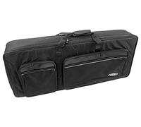 Classic Cantabile KT-A Sacoche Clavier Taille A (Dimensions intérieures 96 x 38 x 14 cm, Rembourrage en Mousse, déchirure et étanche, Bretelles de Sac à Dos réglables) Noir