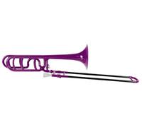 Classic Cantabile MardiBrass trombone ténor Sib/F en plastique lilas