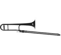 Classic Cantabile MardiBrass Trombone Ténor en ABS Plastique - Accord Bb - Coulisse en fibre de verre - 660g léger - Perce : 12 mm - avec embouchure et housse - noir