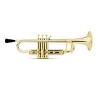 Classic Cantabile MardiBrass Trompette en plastique ABS - Pistons Perinet - 510g léger - Perçage : 11,6 mm - avec embouchure et housse - or