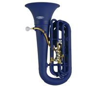 Classic Cantabile MardiBrass tuba en Sib en plastique Bleu Mat