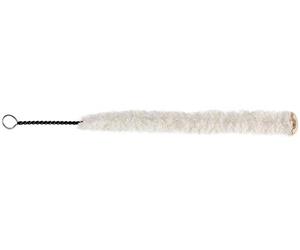 Classic Cantabile Nettoyeur en Laine pour Flûte Traversière, Couleur: blanc