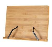 Pupitre de Table Classic Cantabile en Bambou Petit, 63° et 72°), 3 cm x 22 | Pupitre de table stable en bambou, 2 pinces à ressort pour fixer les feuilles de partitions, 63° et 72°), 3 cm x 22, 88 kg