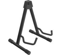 Classic Cantabile Pied GS-2009A pour guitares acoustiques/basses - réglable en 3 positions - système à boutons-pression - pliable - surface de contact rembourrée - pieds en caoutchouc - noir