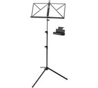 Classic Cantabile Pupitre Medium Noir Set avec Boîte pour Ustensiles Noir G