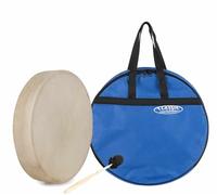 Classic Cantabile SD-16 Tambour Chamanique 16" Ensemble - Tendu Avec Peau De Chèvre - Caisse Massif En Frêne - Incl. Maillet & Housse - Ø 41 cm - Rythmes Méditatifs Stimulants