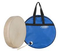 Classic Cantabile SD-18 Tambour Chamanique 18" Set avec Sac - Diamètre : 46 cm - Profondeur : 7,5 cm - Effet Apaisant - Avec Sangle de Maintien - Comprend Maillet et Sac