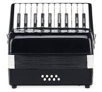 Classic Cantabile Secondo Accordéon Enfant 8 Basses Noir, 22 touches aiguës