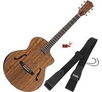 Classic Cantabile SHG-2WN LaBelle Set Guitare Western, Poids: 1, 7 kg
