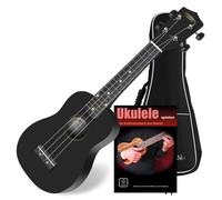 Classic Cantabile Soprano US-100 BK Ukulélé noi...