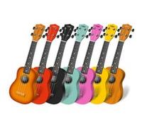 Classic Cantabile Soprano US-100 YE Ukulélé jaune SET de 7 avec masterpack, toutes couleurs