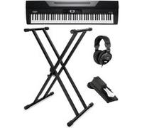 88 Touches Stage Piano Clavier Numerique Synthetiseur Set Support Pedal Casque