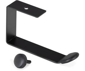 Classic Cantabile Support Casque pour Pupitre Clavier KSD-400Pro MK II - Support Casque Compatible avec Pupitre KSD-400Pro MK II - Montage par Vis à Main - en Tôle d’Acier - Noir