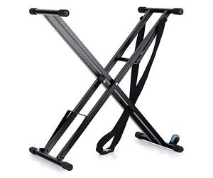 Classic Cantabile Support Clavier Avec Roulettes, 5 x 13, 5 cm, Poids: 5
