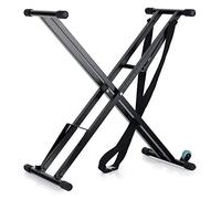 Classic Cantabile Support Clavier Avec Roulettes, 5 x 13, 5 cm, Poids: 5 | Chariot de transport et trépied en un seul appareil, Pour claviers larges, pianos de scène et synthétiseurs, 5 x 13, 5 cm