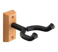 Support Guitare Mural Cintre Crochet Stand en Bois pour Instruments a Cordes