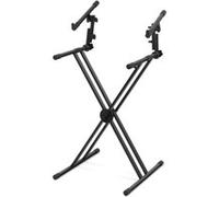 Classic Cantabile Support Clavier Double-X Double Niveau, Poids: 7