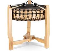 Classic Cantabile tambour chamanique 20" peau de chèvre double-face - trépied, housse et 2 maillets en feutre inclus - son résonant, profond pour yoga, guérison et rituels - naturel