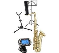 Classic Cantabile TS-450 saxophone ténor brossé en Sib Set G