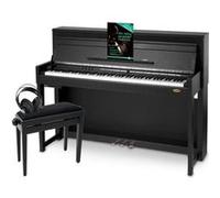 Classic Cantabile UP-1 SM Piano Droit Numérique Noir Mat Deluxe Set avec Banc et Casque