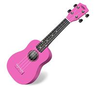 Classic Cantabile US-100 PK Ukulélé soprano (Ukulele, Uke, 15 frettes, mécaniques de guitare faciles à manier) rose