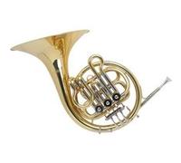 Classic Cantabile WH-701L Cor d'harmonie Bb Enfant (accord B, idéal pour 9-14 ans, pavillon : laiton doré, pavillon et corps : laiton, incl. étui léger)