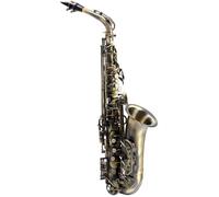 Saxophone Alto Instrument a Vent Bois Jaune Antique Laiton Set Etui Embouchure