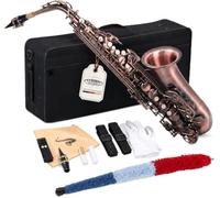 Classic Cantabile Winds AS-450 Alto Saxophone Antique Red