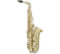 Classic Cantabile Winds AS-450 Saxophone Alto Eb Brossé, Verni transparent