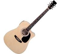 Classic Cantabile WS-10NAT-CE Guitare Folk Nature Avec Micro G