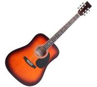 Classic Cantabile WS-10SAB Guitare Folk Sunburst G