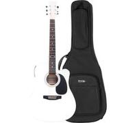 Classic Cantabile WS-10WH-CE Guitare Western Set Gigbag
