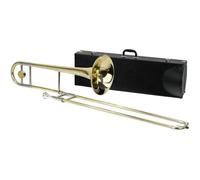 Classic Cantabile Trombone ténor TP-42 – Accordage Bb, coulisse maillechort – Étui, embouchure