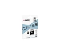EMTEC Classic - Carte mémoire flash (adaptateur SD inclus(e)) - 8 Go - Class 10 - micro SDHC
