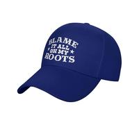 Classic Casquettes Sports Je blâme Tout sur Mes Racines Chapeau de Papa personnalisée Casquette de Sport pour Cyclisme Badminton Homme